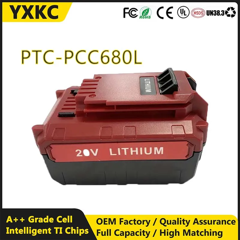 S5ffd486163c240a2a503d8178fcd271ax.webp 20V Battery 2.5Ah Porter-Cable 20V Lithium Battery PCC681L PCC685L PCC685LP PCC680L PCC682L (New) - Image 1