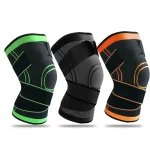 Adjustable Knee Compression Sleeve for Sports Running Working out   All Day Comfortable (New)