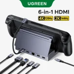 UGREEN USB C HUB Steam Deck Docking Station 6 in 1 Type C to 4K120Hz HDMI (New)