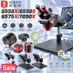 YCS 6558X 7050 6575X Ultra HD Trinocular Microscope with Large (New)
