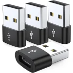 USB 2 to Type C Adapter USB C Female to USB A Male (New)