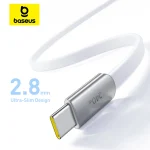 Baseus 240W Ulta Slim USB C Cable for iPhone 18 17 16 15 Plus (New)