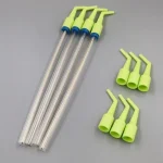 Dentistry Disposable Suction Tip Conversion Head Bend Pipe High Temperature Resistance Disinfect Oral (New)