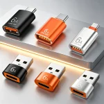 6A USB To Type C OTG Adapter 120W USB C Male To Type c Female (New)