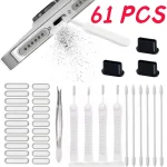6Universal Mobile Phone Speaker Charging Port Cleaning Set Dust (New)