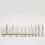 Masking Tape White Color Sealing Self Adhesive Tape Car Painting Shelter Decoration Paper (New)