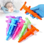 1 Dental Syringe Sleeve Reusable Crocodile Shaped Dentistry Syringe Protective Cover Dentist Surgical (New)