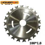 Professional Alloy Woodworking Double Side Saw Blade 20Sawteeth Sharp Carbide Cutting Disc Wood (New)