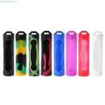 Silicone 18650 Battery CASE Skin Wrap Sleeve Batteries Protective (New)