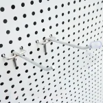 10 Wall Mount Home Shelving Accessories Easy Install Hanging Tool Garage Workshop Pegboard (New)