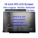 14" Laptop LCD Screen N140JCA-ELP B140UAN08.0 MNE007QS5-1 NV140WUM-N4H 1920×1200 30Pin eDP Replacement Matrix Display Panel (New)