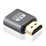 VGA Virtual Display Adapter HDMI compatible 1.4 DDC EDID Dummy Plug Headless Ghost Display (New)