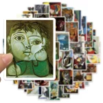 50 Picasso Abstract Art Oil Painting DIY Stickers Scrapbook Mobile Luggage Skateboard Waterproof (New)