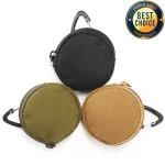 Tactical EDC Men Key Wallet Pocket Outdoor Usb Cable U Disk Earphone Storage Bag (New)