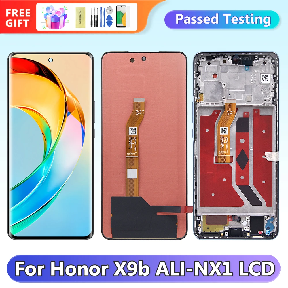 S63e6f800f3104e96aa4c4dc99e6d61c1a AMOLED Screen HONOR X9b LCD Display Touch Screen Digitizer (New) - Image 1