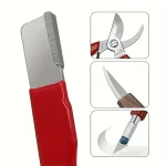 Professional Tungsten Diamond Ceramic Knife Scissors Sharpener for All Blades Kitchen Garden Shears (New)