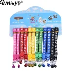 12 Cute Cat Collar With Bell Adjustable Kitten Safety Collar Necklace Black Blue (New)