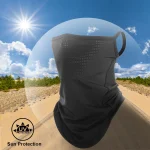 Ice Silk Sunscreen Mask Breathable Summer Cycling Headwear Moister Wicking Cooling Neck Gaiter (New)