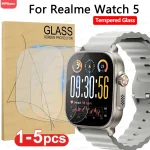 Tempered Glass Realme Watch 5 Premium Screen Protector Durable (New)