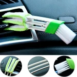 Car Air Conditioning Outlet Cleaning Brush Dust Remover Auto Dusting Blinds Keyboard Cleaner (New)