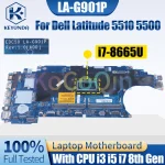 LA-G901P Dell Latitude 5510 5500 Notebook Mainboard 0F9GJ4 0J16NW (New)