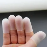 5 Silicone Finger Protector Finger Caps High Temperature Resistant Anti slip Finger Cover (New)