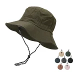 Quick Drying Fisherman Caps Women Men Outdoor Sun Anti UV Protection Panama Hats Waterproof (New)