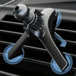 Upgrade Car Phone Holder Clips 17mm Ball Head Car Air Vent Clip Mount (New)