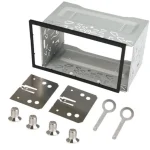 2Din Stereo Radio Cage Frame Unit Universal DVD Player Box Fascia Panel Plate (New)