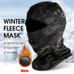 Winter Fleece Warm Camouflage Balaclava Outdoor Cold proof Ski Cycling Full Face Mask Motorcycle (New)