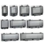 IP67 Circuit Breaker Transparent Waterproof Box Window Switch Transparent Protective Window Cover Distribution (New)