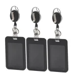 Work Permit Card Set   Rope Retractable Neck Hanging Document Card Set (New)