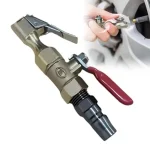 Car Tire Inflator Nozzle Lock on Tire Inflator Chuck Quick Inflation Hose Nozzle (New)