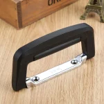 Black Case Handle Toolbox Cabinet Pull Flight Luggage Knob Air Bag Guitar Trolley (New)