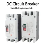 Solar Molded Case DC Circuit Breaker MCCB Overload Protection Switch Protector Solar Photovoltaic (New)