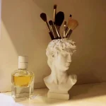 Ins Nordic David Vase Hydroponic Vase Ornaments Flower Pot Makeup Brush Storage Bucket (New)