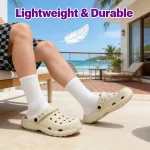EVA Women and Mens Hole Shoes Summer Non Slip Outdoor Sandals Closed Toe (New)