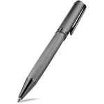 STONEGO Metal Ballpoint Pen, Retractable Signature Pen Crest Style Metal Housing Black Ink (New)