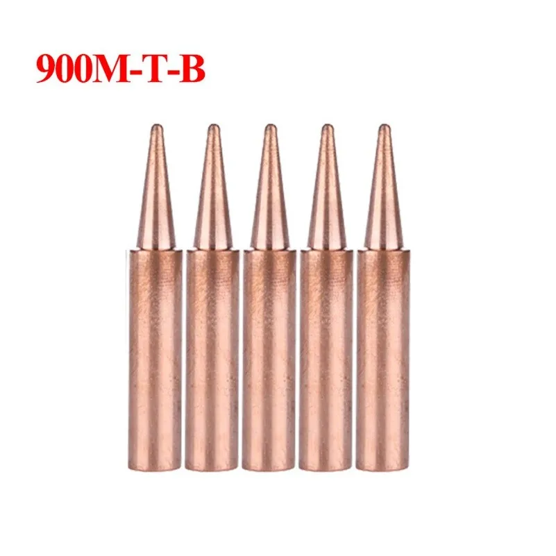 S6a3582a96238449291f8d90308d12c7ft 5 900M T I 900M T B Pure Copper Iron Tip Soldering Tip Rework Station Welding Head (New) - Image 1
