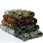 Round Climbing Shoelaces Hiking Walking Shoe Laces Work Boot Shoelace Outdoor Mountaineering Non (New)