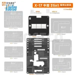 AMAOE 31in1 IP X-17PM Middle Layer Reballing Tin planting Table (New)