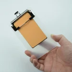 Portable Transparent Clipboard with Built in Hanging Hook Mini Clear Writing Board Hanging Hole (New)