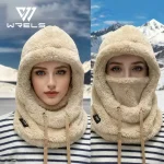 1 2 Winter Warm Balaclava Thermal Windproof Ski Hood Motocycle Face Cover Polar Fleece (New)