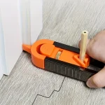 1 Irregular Radius Ruler Contour Gauge Outline Shape Duplicator For Woodworking DIY Measuring (New)