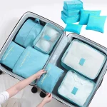 6 set Storage bags and laundry bags â€“ Travel storage bags to store luggage, (New)