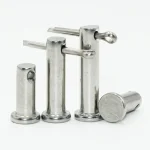 A2 304 Stainless Steel With Hole Pin Shaft Cotter Pin Set M3 M4 (New)