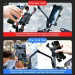 Universal 360Â° Rotatable Non Slip Bicycle Phone Holder Adjustable Stand for MTB Bike Moto (New)