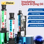 JTX 10CC UV Curing Solder Mask Resistance Green Oil for (New)