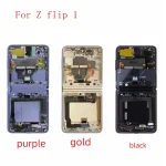 Amoled Samsung Z flip 1 4g F700 SM-F700 inner (New)