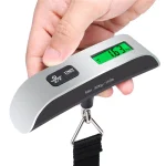 Portable Scale Digital LCD Display 110lb 50kg Electronic Luggage Hanging Suitcase Travel Weighs Baggage (New)